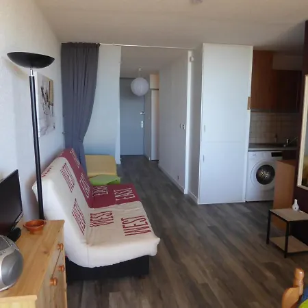 Grand T2 Avec Piscine, Terrasse Et Accès Direct à La Plage, 4 Personnes - Port Barcarès - Fr-1-81-505 Appartamento *
